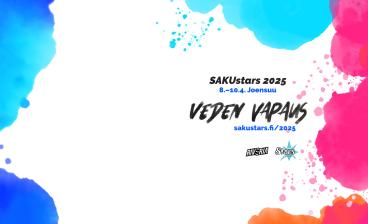 Sakustars kulttuurikilpailun banneri.