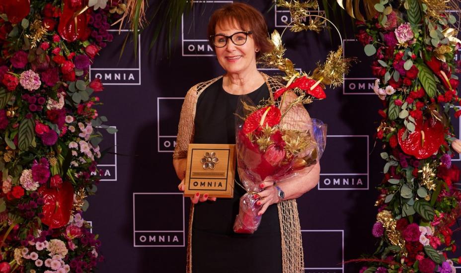 Tuula Tuhkanen Ammattilaisgaalassa.